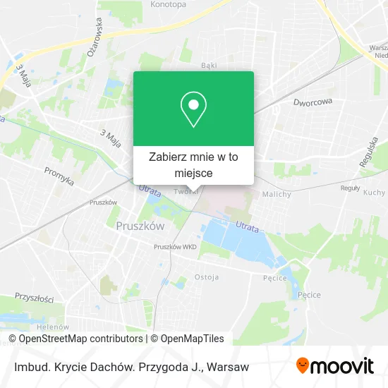 Mapa Imbud. Krycie Dachów. Przygoda J.