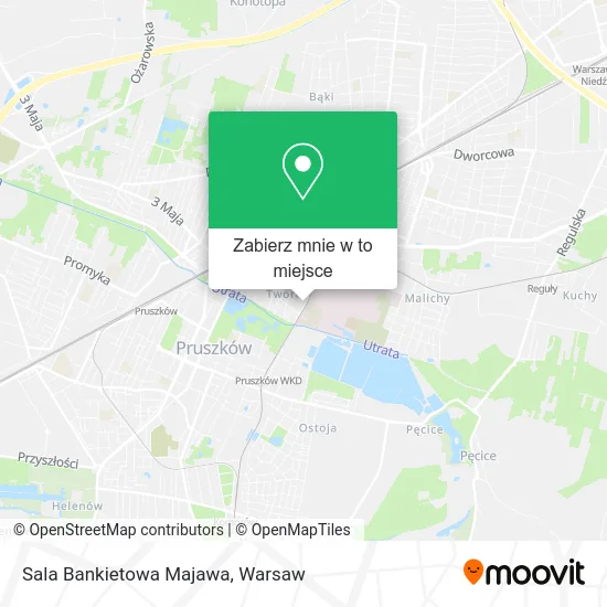 Mapa Sala Bankietowa Majawa