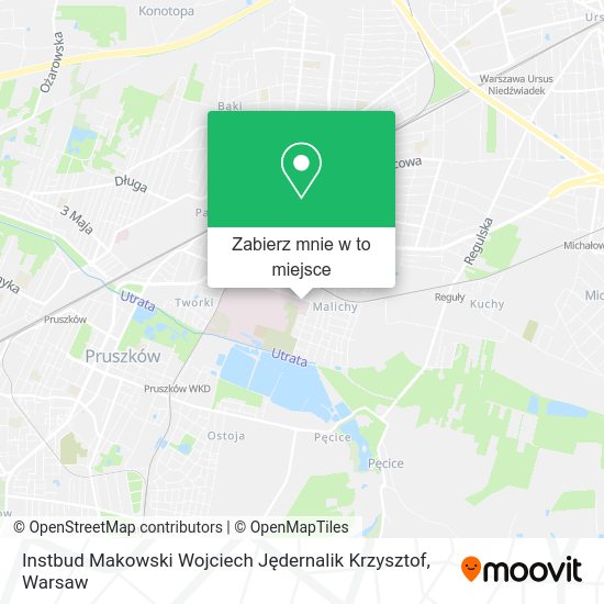 Mapa Instbud Makowski Wojciech Jędernalik Krzysztof