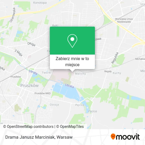 Mapa Drama Janusz Marciniak