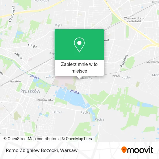 Mapa Remo Zbigniew Bozecki