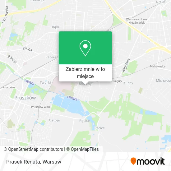 Mapa Prasek Renata