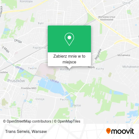 Mapa Trans Serwis
