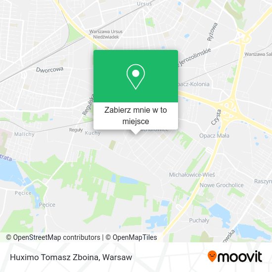 Mapa Huximo Tomasz Zboina