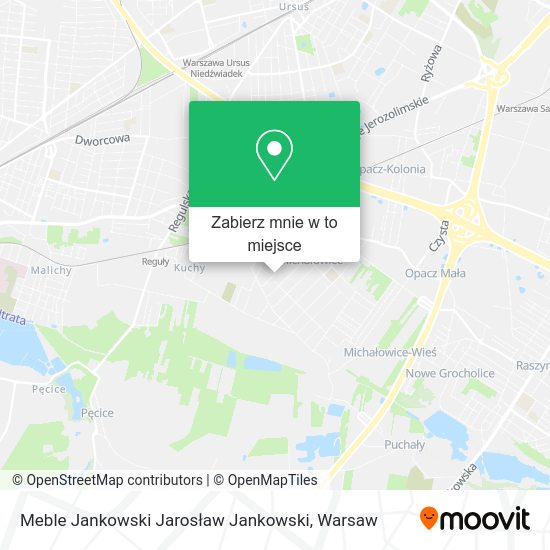 Mapa Meble Jankowski Jarosław Jankowski