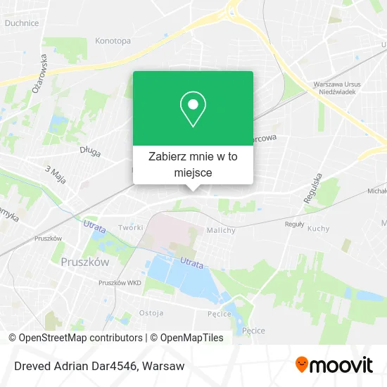 Mapa Dreved Adrian Dar4546