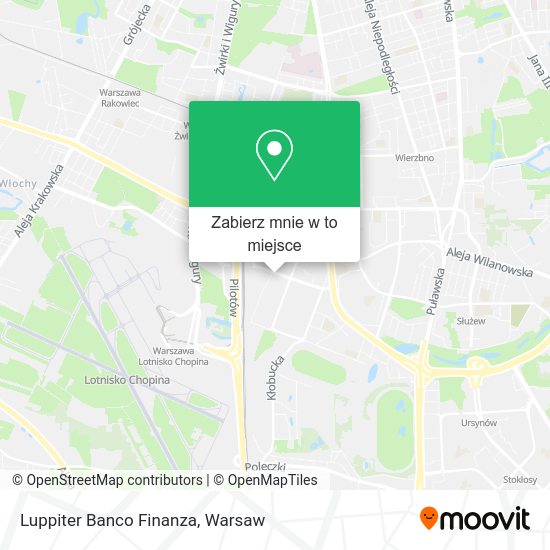 Mapa Luppiter Banco Finanza