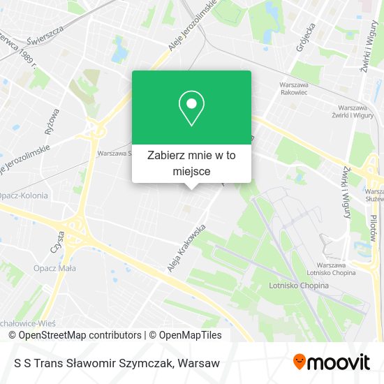 Mapa S S Trans Sławomir Szymczak