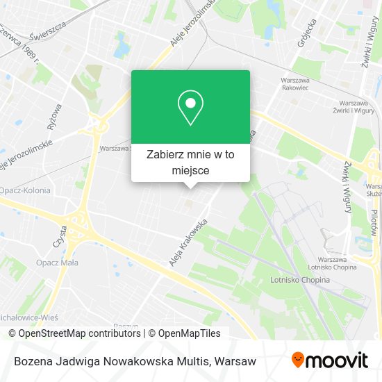 Mapa Bozena Jadwiga Nowakowska Multis