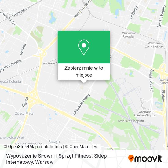 Mapa Wyposażenie Siłowni i Sprzęt Fitness. Sklep Internetowy