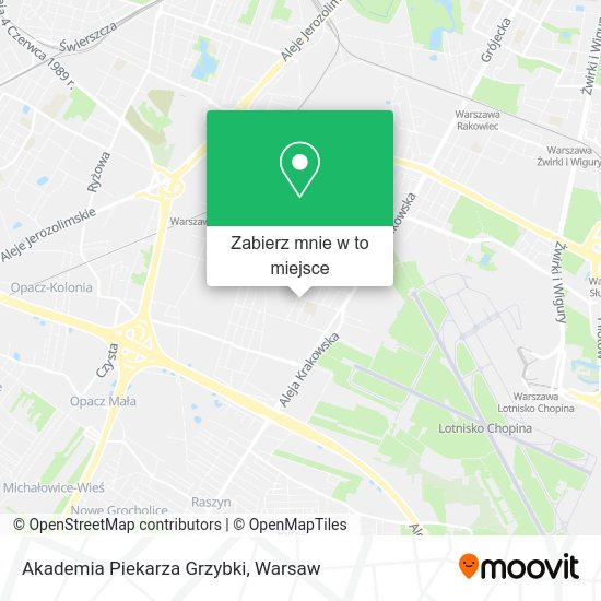 Mapa Akademia Piekarza Grzybki