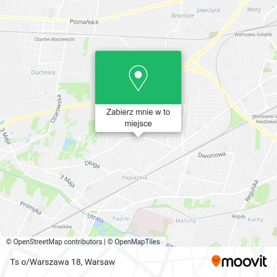 Mapa Ts o/Warszawa 18