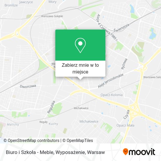 Mapa Biuro i Szkoła - Meble, Wyposażenie