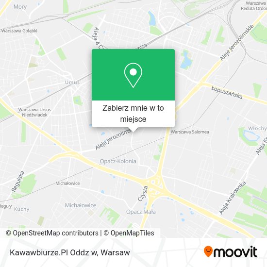 Mapa Kawawbiurze.Pl Oddz w