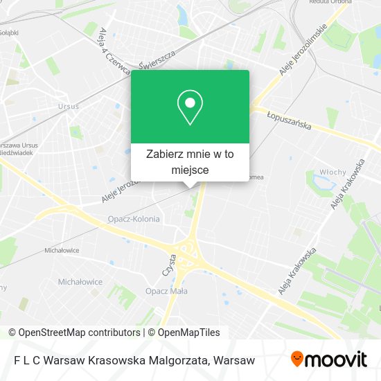 Mapa F L C Warsaw Krasowska Malgorzata