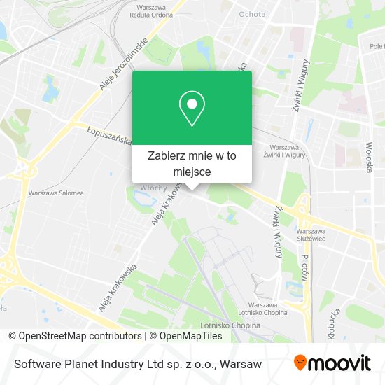 Mapa Software Planet Industry Ltd sp. z o.o.