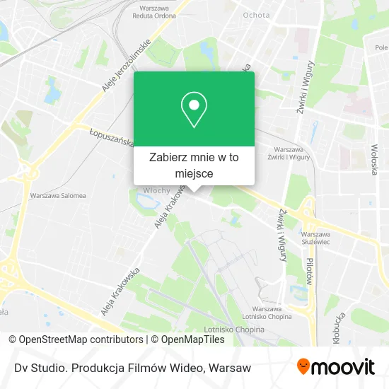 Mapa Dv Studio. Produkcja Filmów Wideo