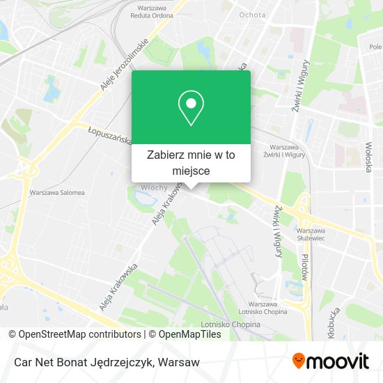 Mapa Car Net Bonat Jędrzejczyk