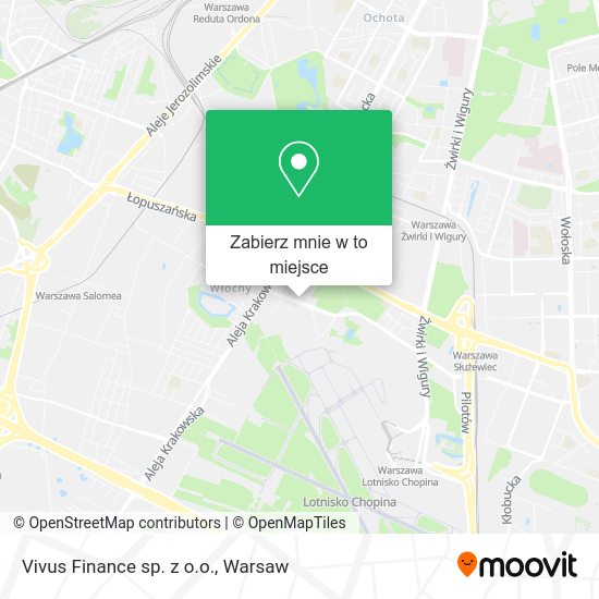 Mapa Vivus Finance sp. z o.o.