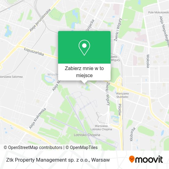 Mapa Ztk Property Management sp. z o.o.