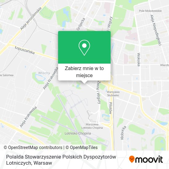 Mapa Polalda Stowarzyszenie Polskich Dyspozytorów Lotniczych