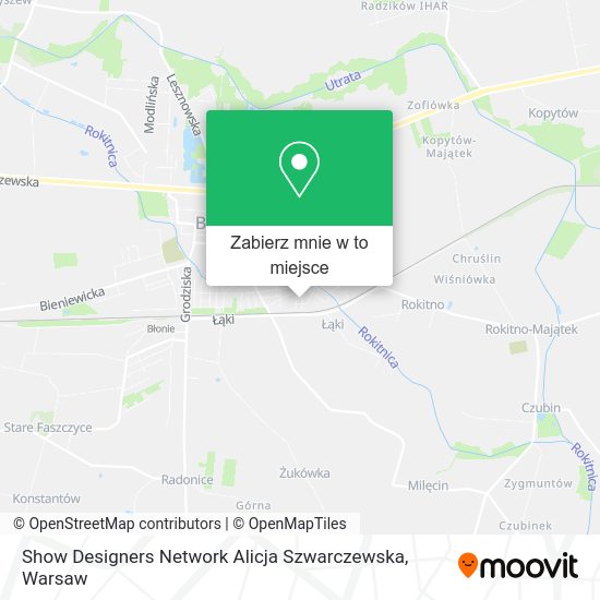 Mapa Show Designers Network Alicja Szwarczewska