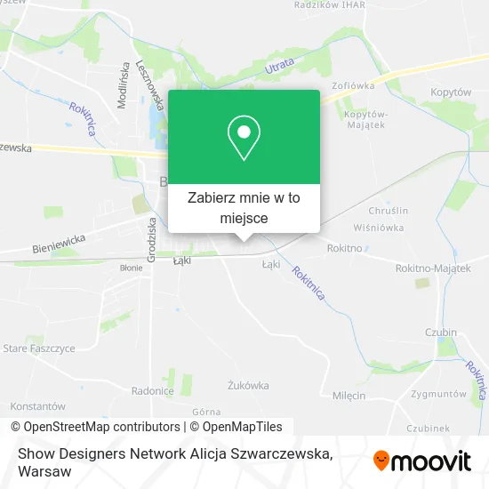 Mapa Show Designers Network Alicja Szwarczewska