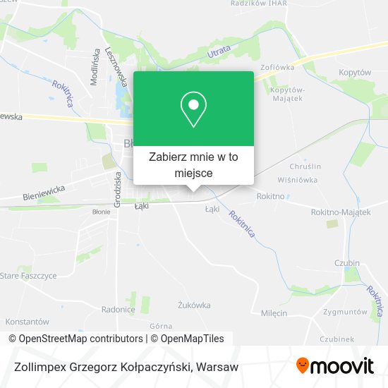 Mapa Zollimpex Grzegorz Kołpaczyński