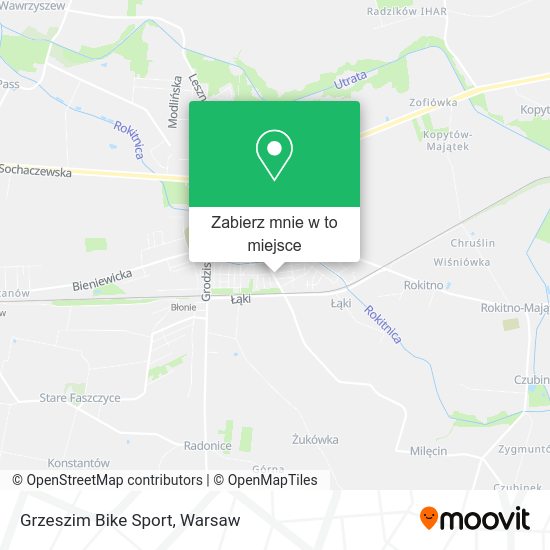 Mapa Grzeszim Bike Sport