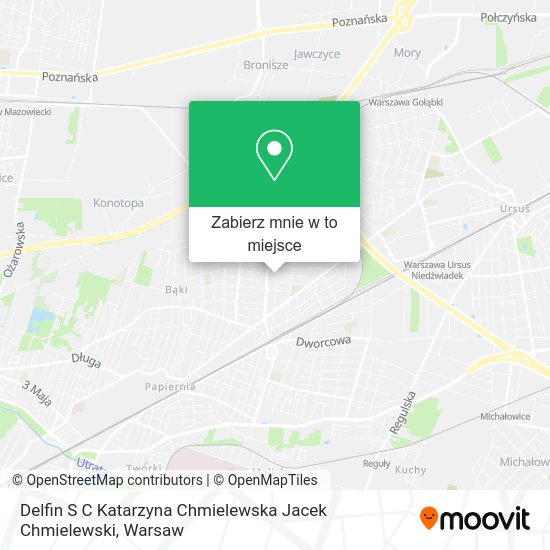 Mapa Delfin S C Katarzyna Chmielewska Jacek Chmielewski