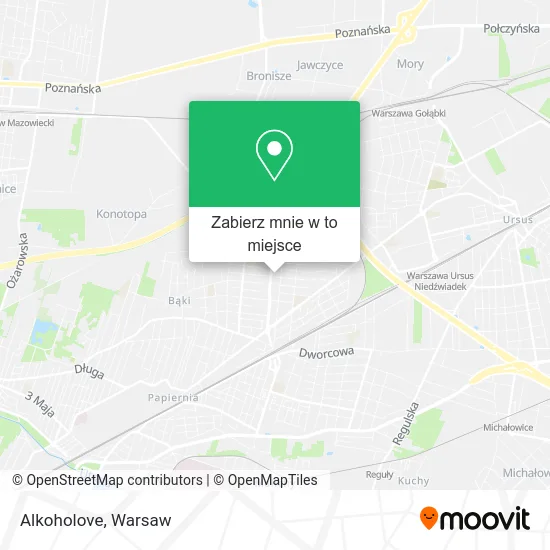 Mapa Alkoholove
