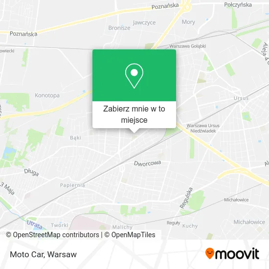 Mapa Moto Car