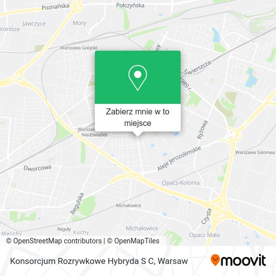 Mapa Konsorcjum Rozrywkowe Hybryda S C