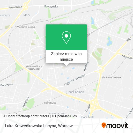 Mapa Luka Krawedkowska Lucyna