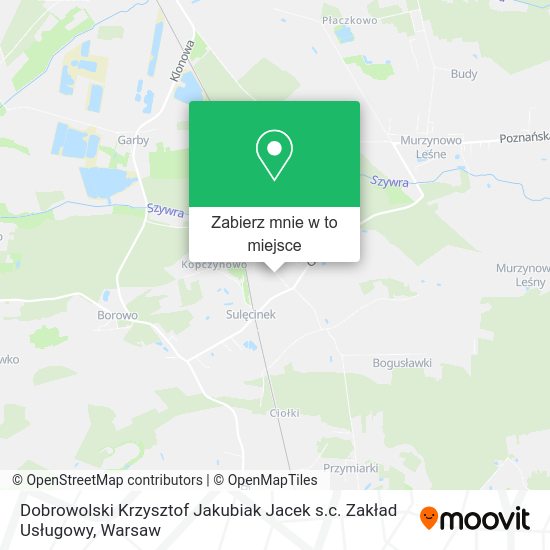 Mapa Dobrowolski Krzysztof Jakubiak Jacek s.c. Zakład Usługowy