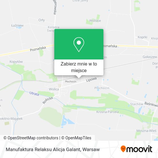 Mapa Manufaktura Relaksu Alicja Galant