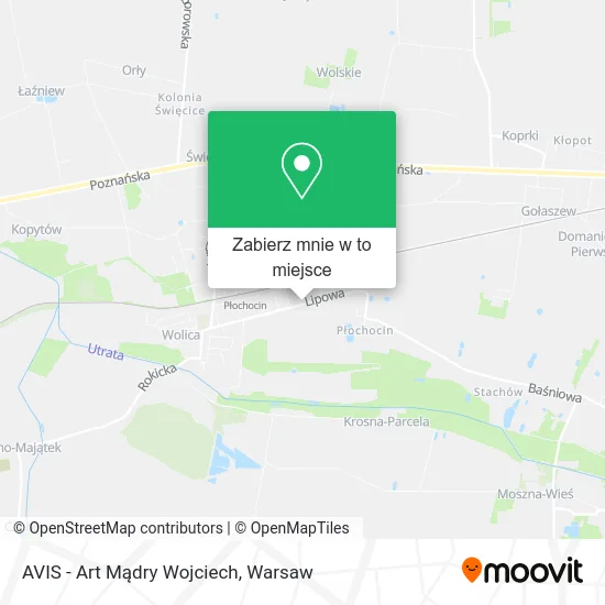 Mapa AVIS - Art Mądry Wojciech
