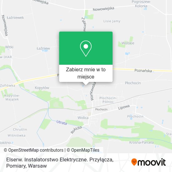 Mapa Elserw. Instalatorstwo Elektryczne. Przyłącza, Pomiary