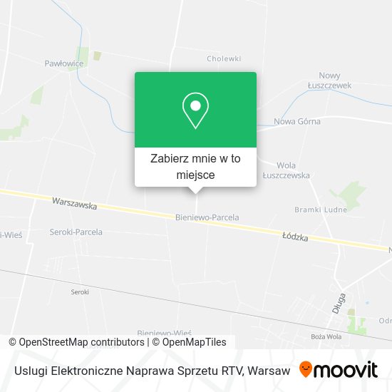 Mapa Uslugi Elektroniczne Naprawa Sprzetu RTV