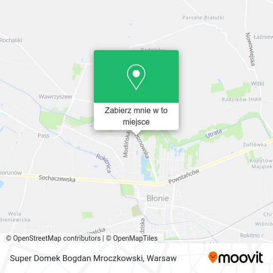 Mapa Super Domek Bogdan Mroczkowski