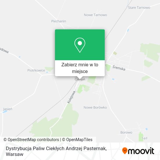 Mapa Dystrybucja Paliw Ciekłych Andrzej Pasternak