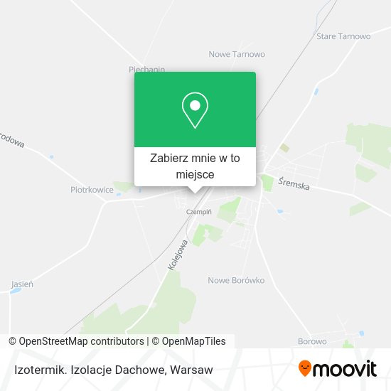 Mapa Izotermik. Izolacje Dachowe