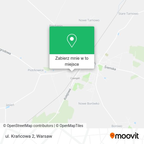 Mapa ul. Krańcowa 2