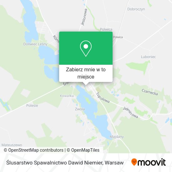 Mapa Ślusarstwo Spawalnictwo Dawid Niemier