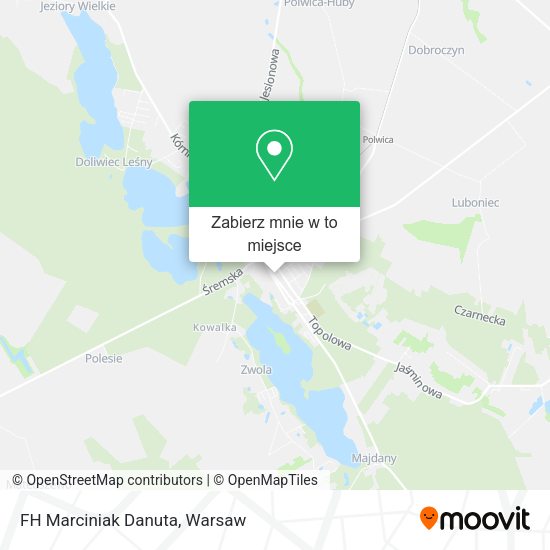 Mapa FH Marciniak Danuta