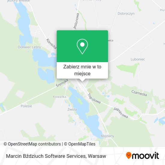 Mapa Marcin Bździuch Software Services