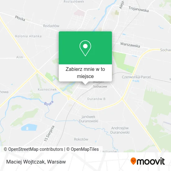 Mapa Maciej Wojtczak