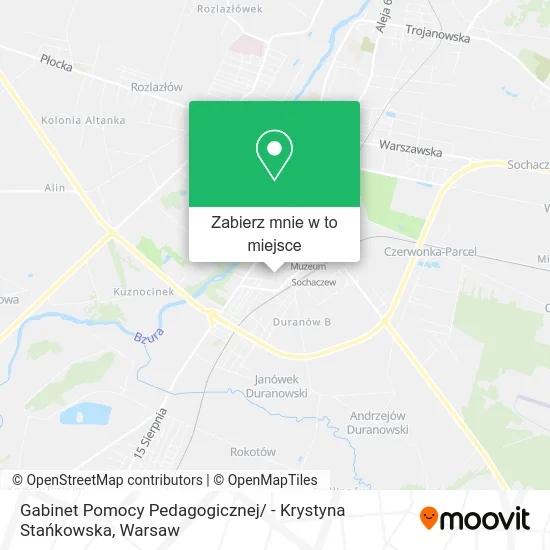Mapa Gabinet Pomocy Pedagogicznej/ - Krystyna Stańkowska