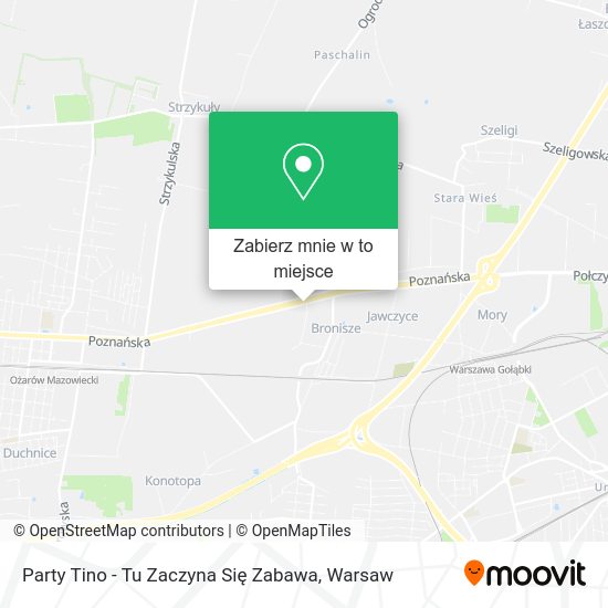 Mapa Party Tino - Tu Zaczyna Się Zabawa