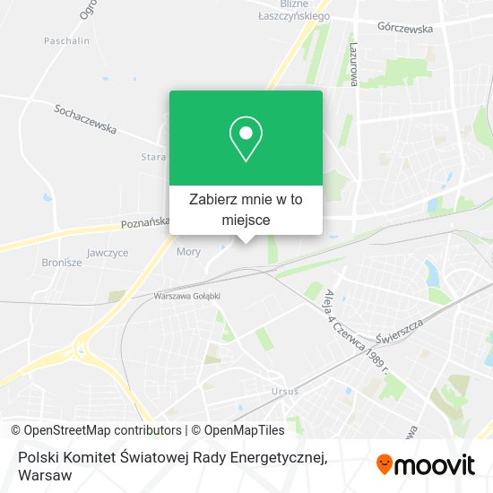 Mapa Polski Komitet Światowej Rady Energetycznej